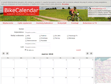 Tablet Screenshot of bikecalendar.pl
